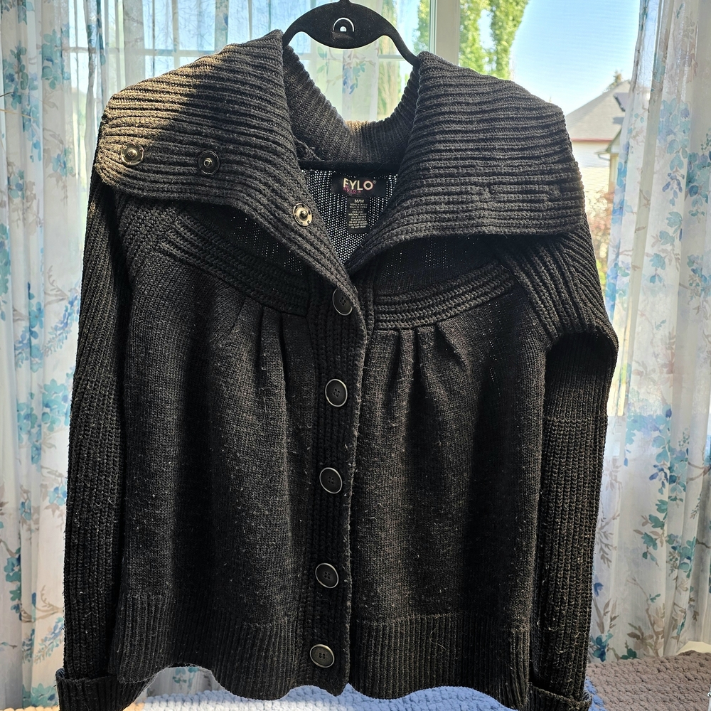 Fylo Navy Blue Women's Sweater